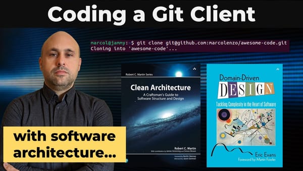 Building Git with DDD and Clean Architecture