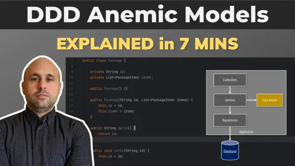 Domain-Driven Design Explained: Anemic Models