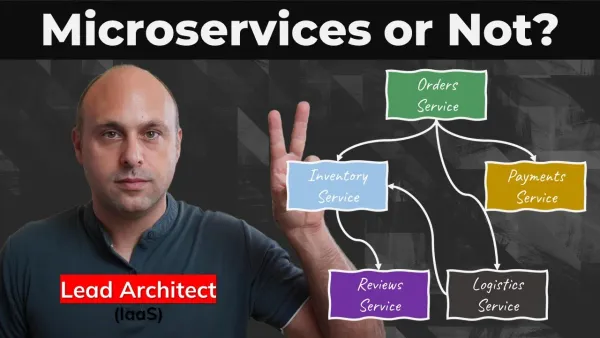The only Two Good Reasons for Microservices